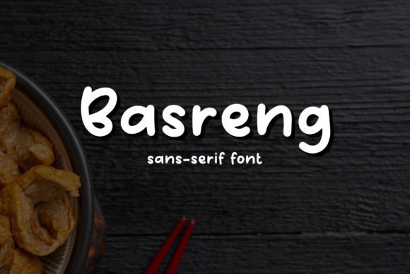 Basreng: A Bold Font for Creative Campaigns
