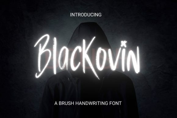 Blackovin: A Stylish Script Font for Web Design