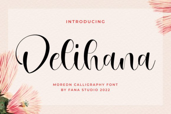 Delihana: A Stylish Handwritten Font for Modern Web Design