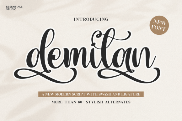 Demilan: A Font for Elegant Branding