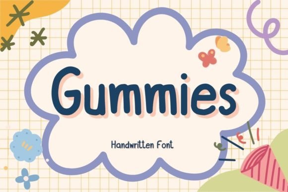 Gummies: A Handwritten Font for Creative Projects