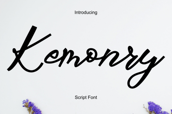 Kemonry: A Sweet Handwritten Font