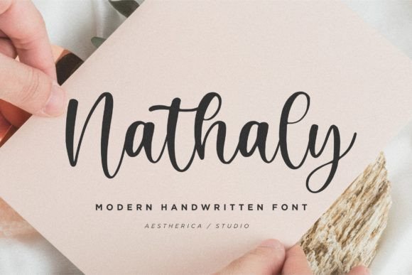 Nathaly: A Sweet Handwritten Font for Warm, Memorable Branding