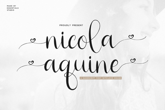 Nicola Aquine Font for Creative Projects