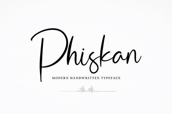 Phiskan: A Stylish Script Font
