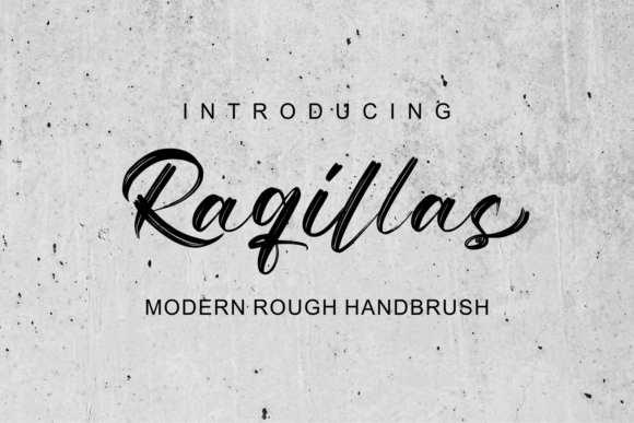 Raqillas: A Modern Handwritten Font