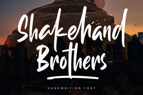 Shakehand Brothers: A Playful Script Font