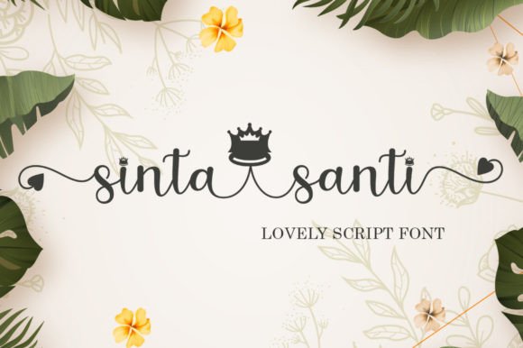 Sinta Santi: A Flowing Script Font