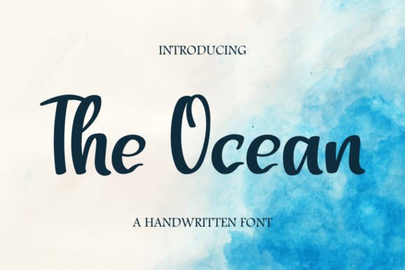 The Ocean Font: A Stylish Choice for Editorial Design
