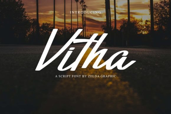 Vitha: A Script Font for Real-World Design