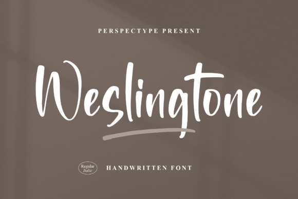 Weslingtone: A Timeless Script Font