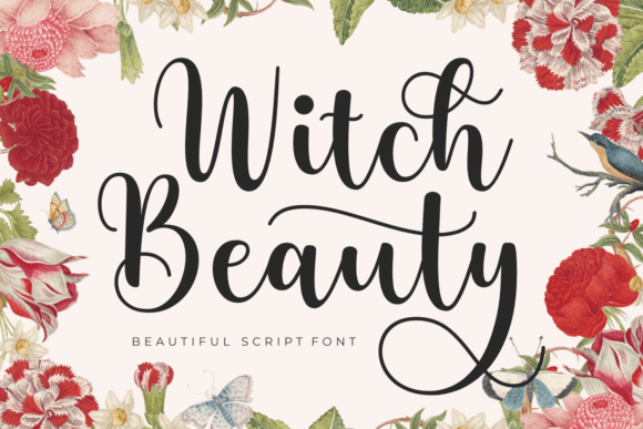 Witch Beauty Font for Web Design